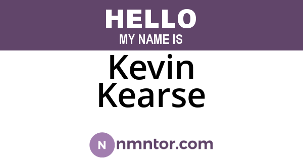 Kevin Kearse
