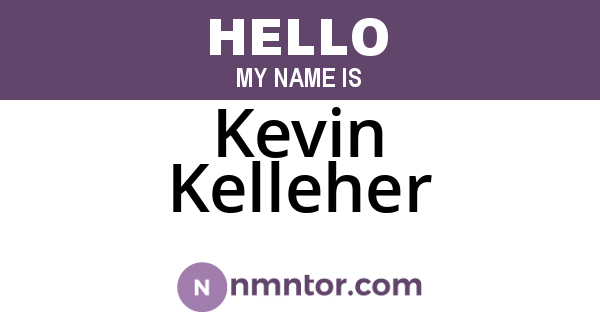 Kevin Kelleher