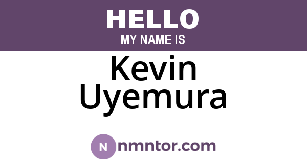 Kevin Uyemura