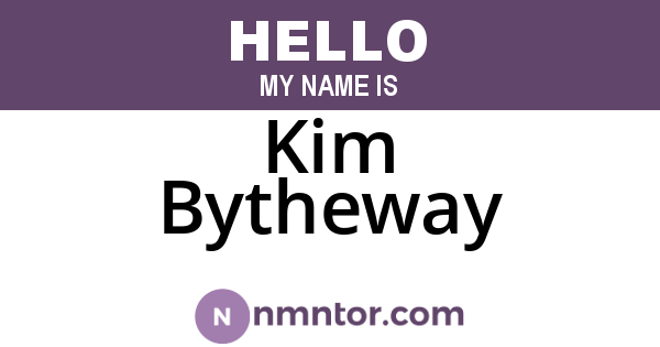 Kim Bytheway