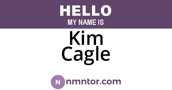 Kim Cagle