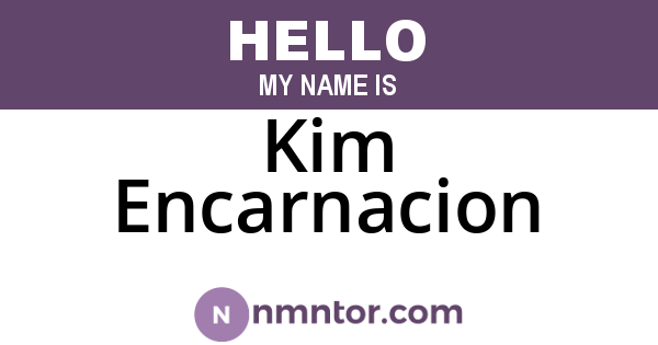 Kim Encarnacion