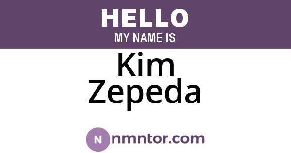 Kim Zepeda