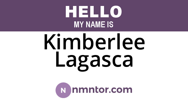 Kimberlee Lagasca