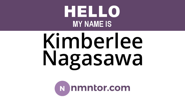 Kimberlee Nagasawa