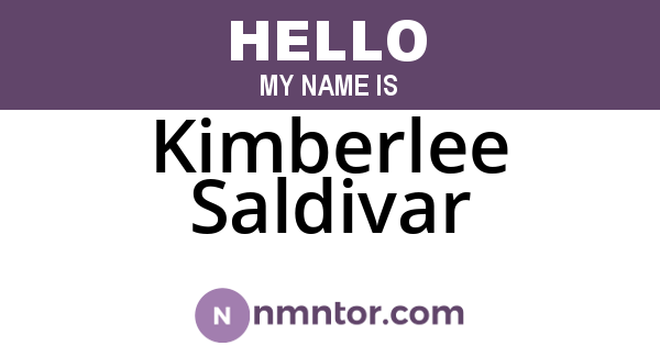 Kimberlee Saldivar
