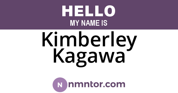 Kimberley Kagawa