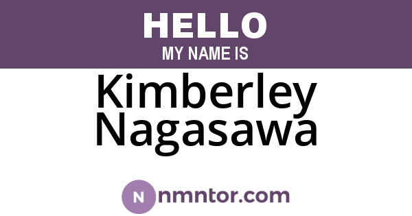 Kimberley Nagasawa