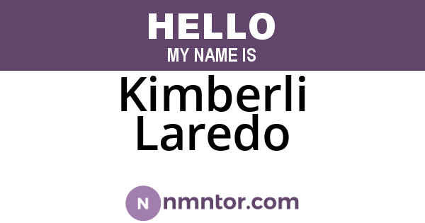 Kimberli Laredo