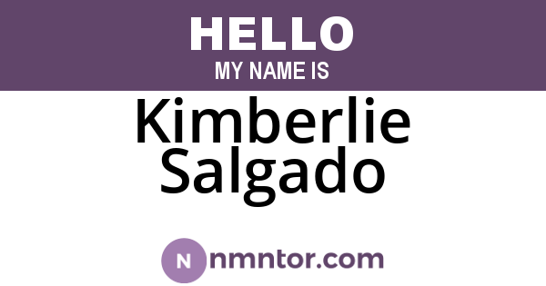 Kimberlie Salgado