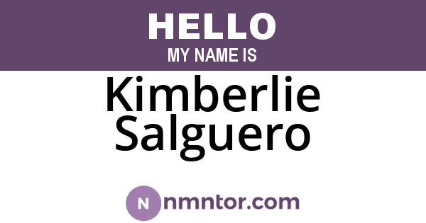 Kimberlie Salguero