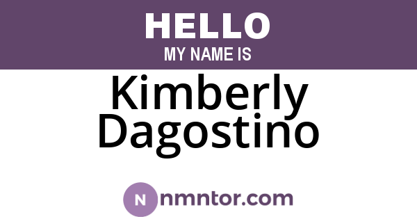 Kimberly Dagostino