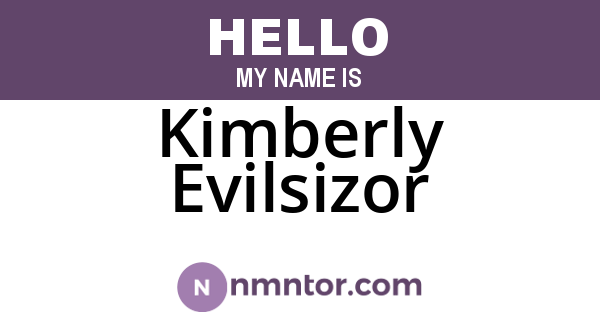 Kimberly Evilsizor