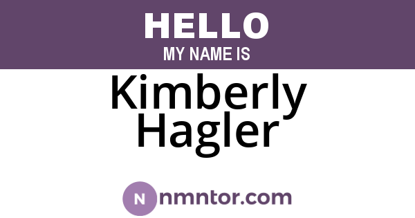 Kimberly Hagler