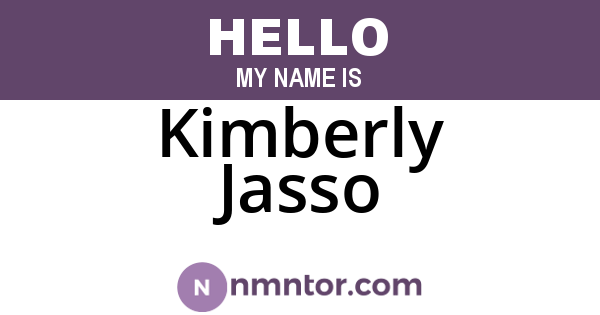 Kimberly Jasso