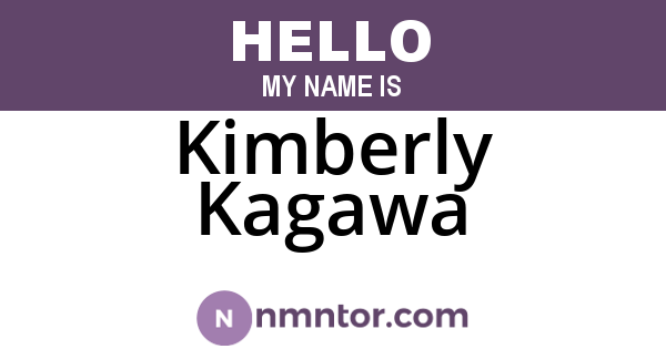 Kimberly Kagawa