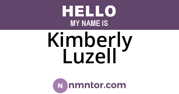 Kimberly Luzell