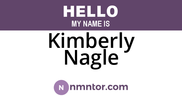 Kimberly Nagle