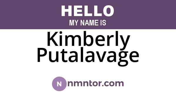 Kimberly Putalavage