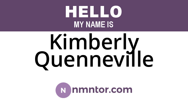 Kimberly Quenneville