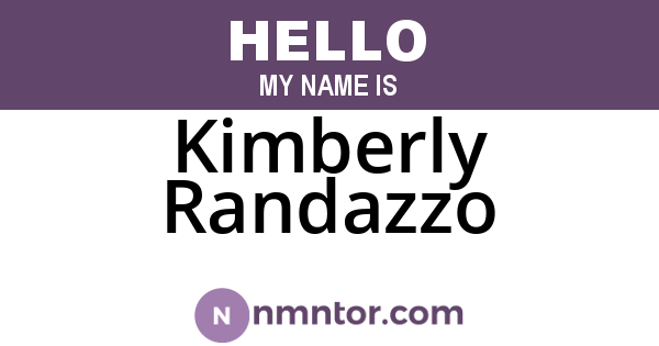 Kimberly Randazzo