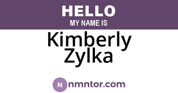 Kimberly Zylka