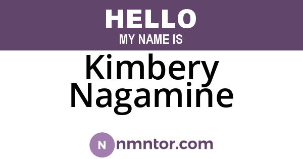 Kimbery Nagamine