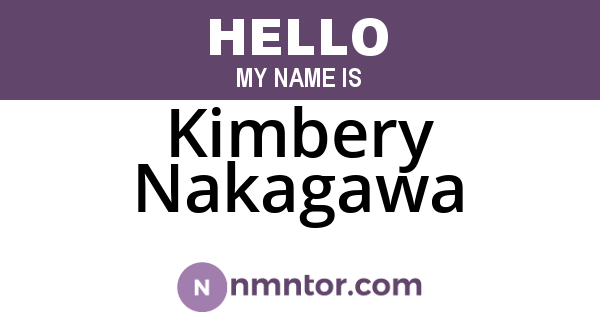 Kimbery Nakagawa