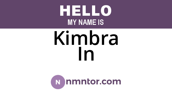 Kimbra In