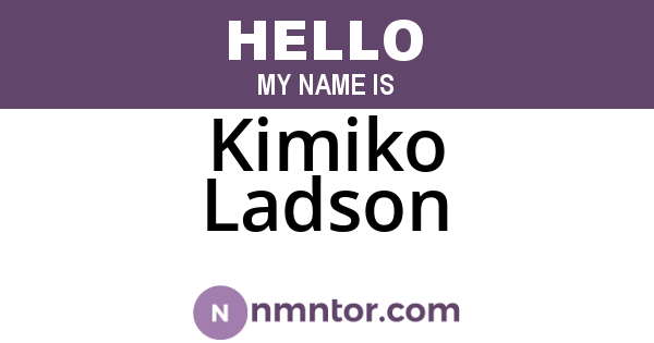 Kimiko Ladson