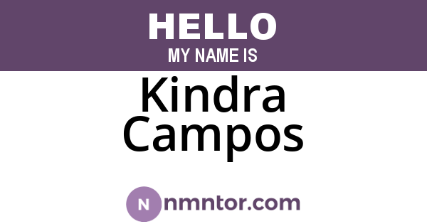 Kindra Campos