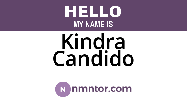 Kindra Candido