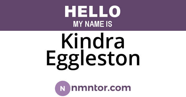 Kindra Eggleston