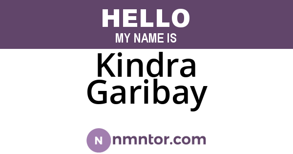 Kindra Garibay
