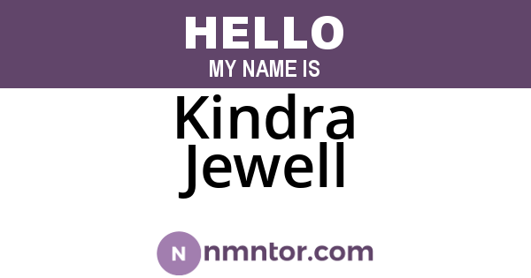Kindra Jewell