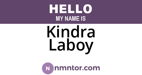 Kindra Laboy