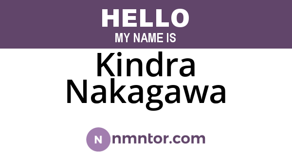 Kindra Nakagawa