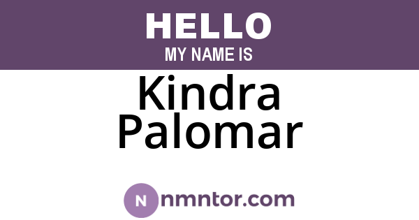 Kindra Palomar