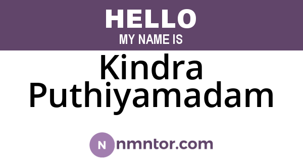 Kindra Puthiyamadam