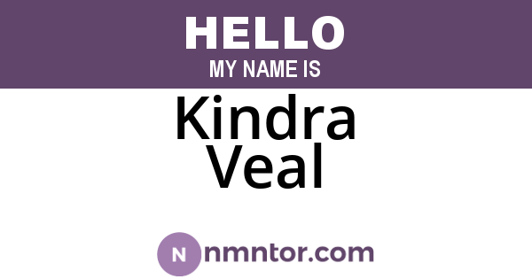 Kindra Veal