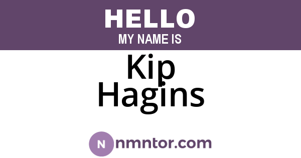 Kip Hagins