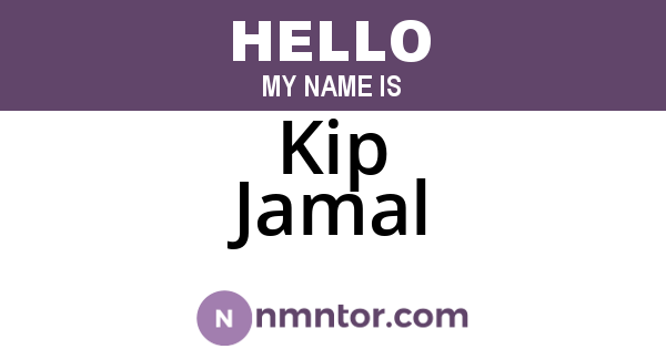 Kip Jamal