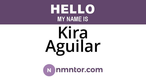 Kira Aguilar