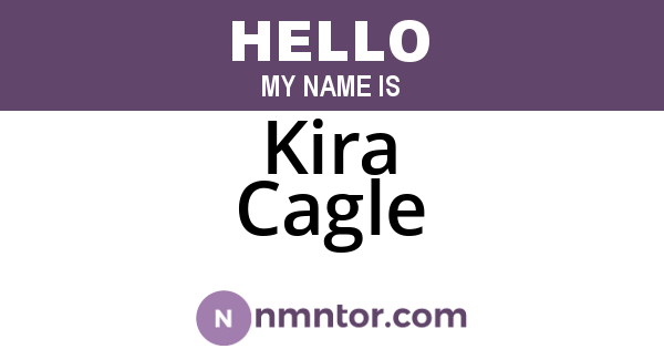 Kira Cagle