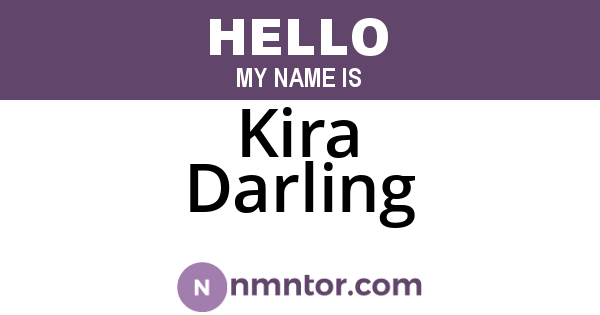 Kira Darling