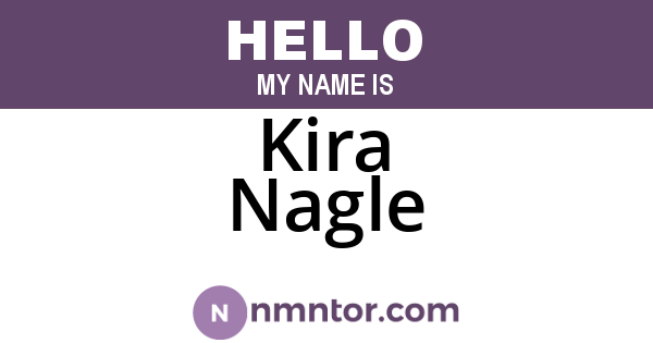 Kira Nagle