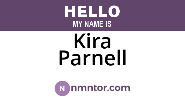 Kira Parnell