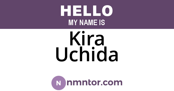 Kira Uchida