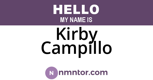 Kirby Campillo