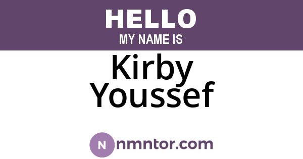Kirby Youssef